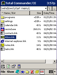 Total Commander for Pocket PC screenshot
