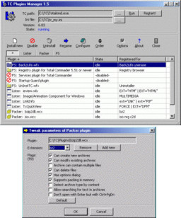 TC Plugins Manager screenshot